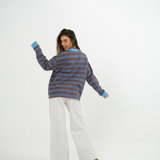 Sudadera Too Cool Berenjena