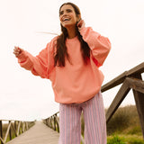 Sudadera Karma Coral