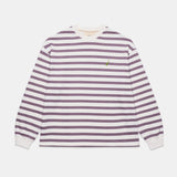 Sudadera Stripes Mauve
