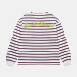 Sudadera Stripes Mauve